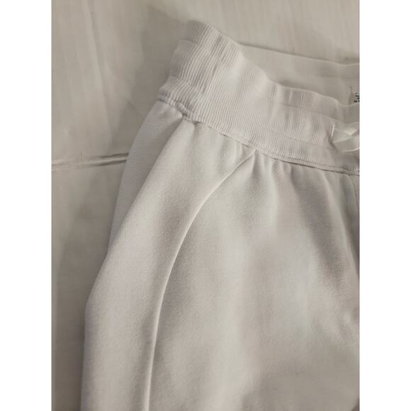 Lululemon Scuba Jogger Cropped Pants Sz 4 High Rise Pockets Athletic White NEW - Picture 5 of 10